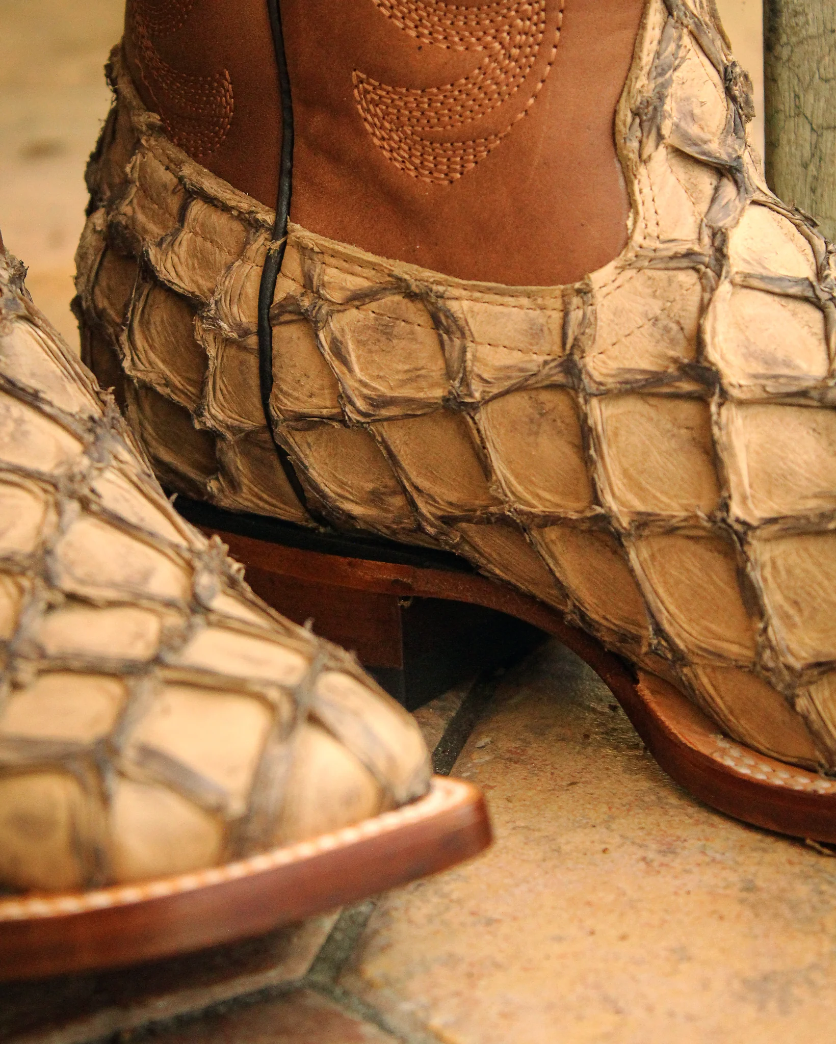 Men's Santiago Western Boots - Image 8