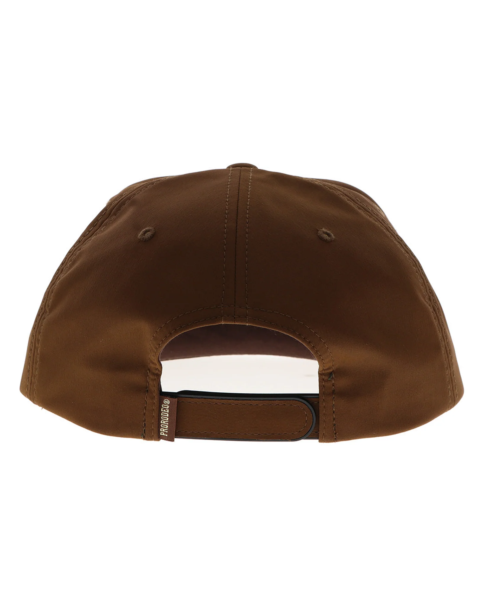 Prca Brown 5-Panel Trucker With Gold Logo - 2565T-Br - Image 5
