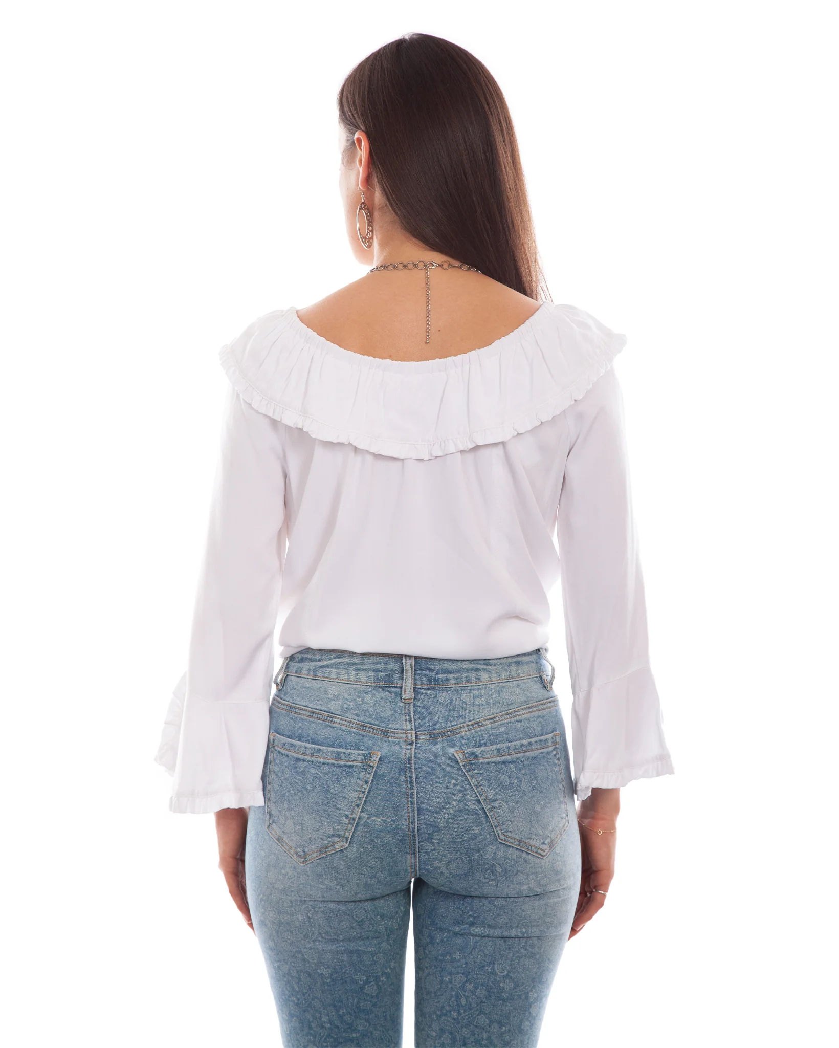 Women's Ruffle Blouse - Image 2