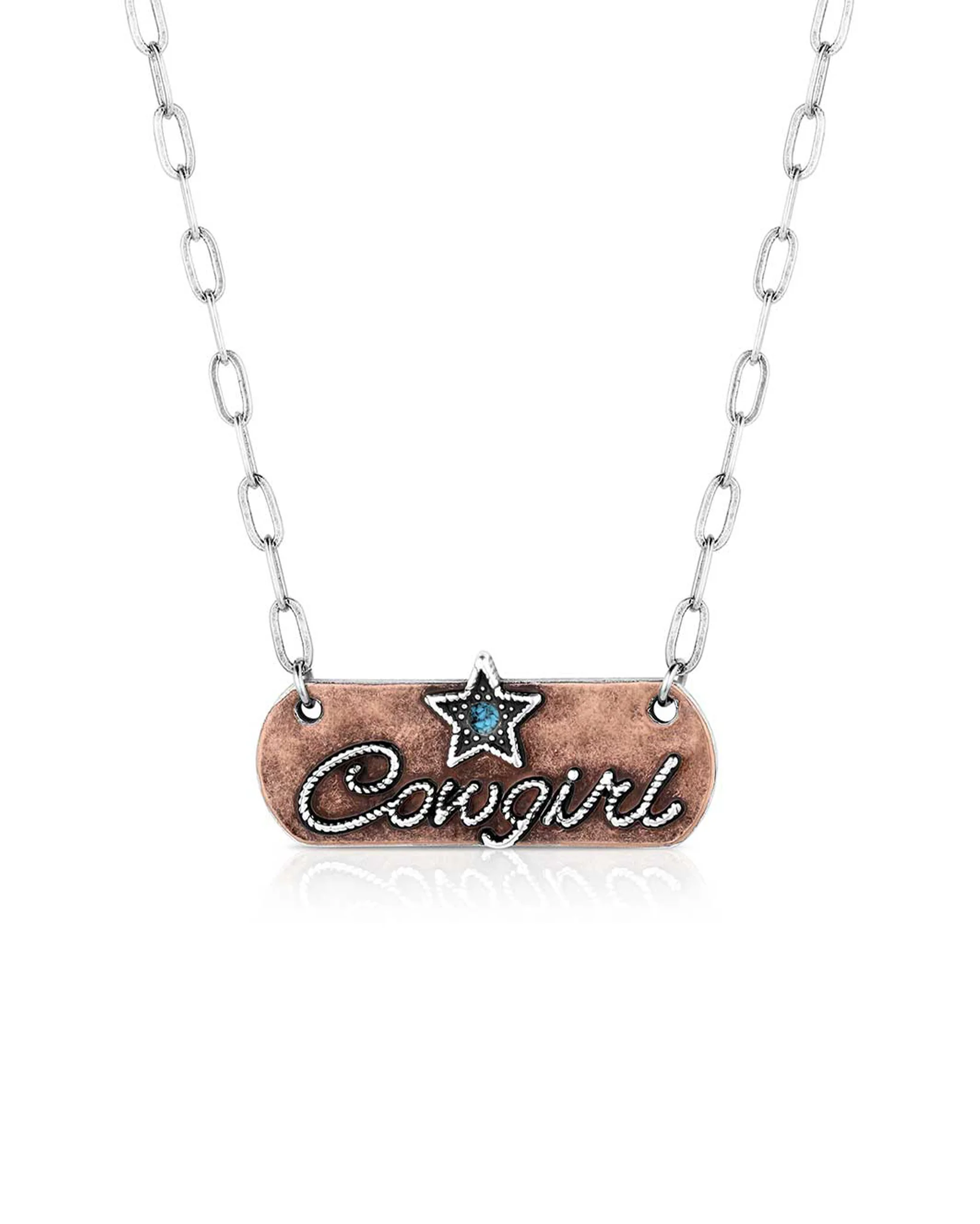 Rustic Cowgirl Bar Necklace