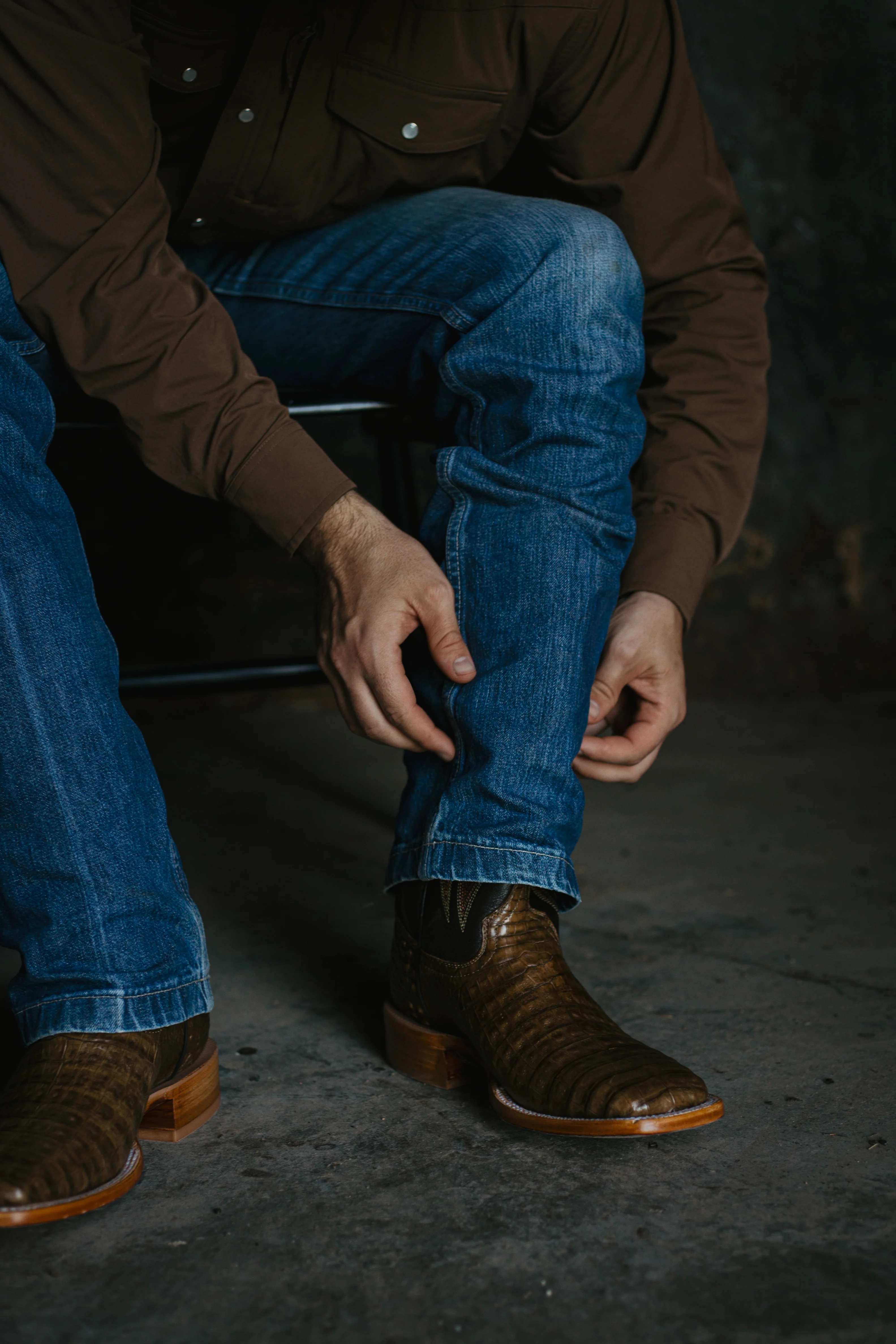 Men's Coco Exotic Western Boots - Image 2
