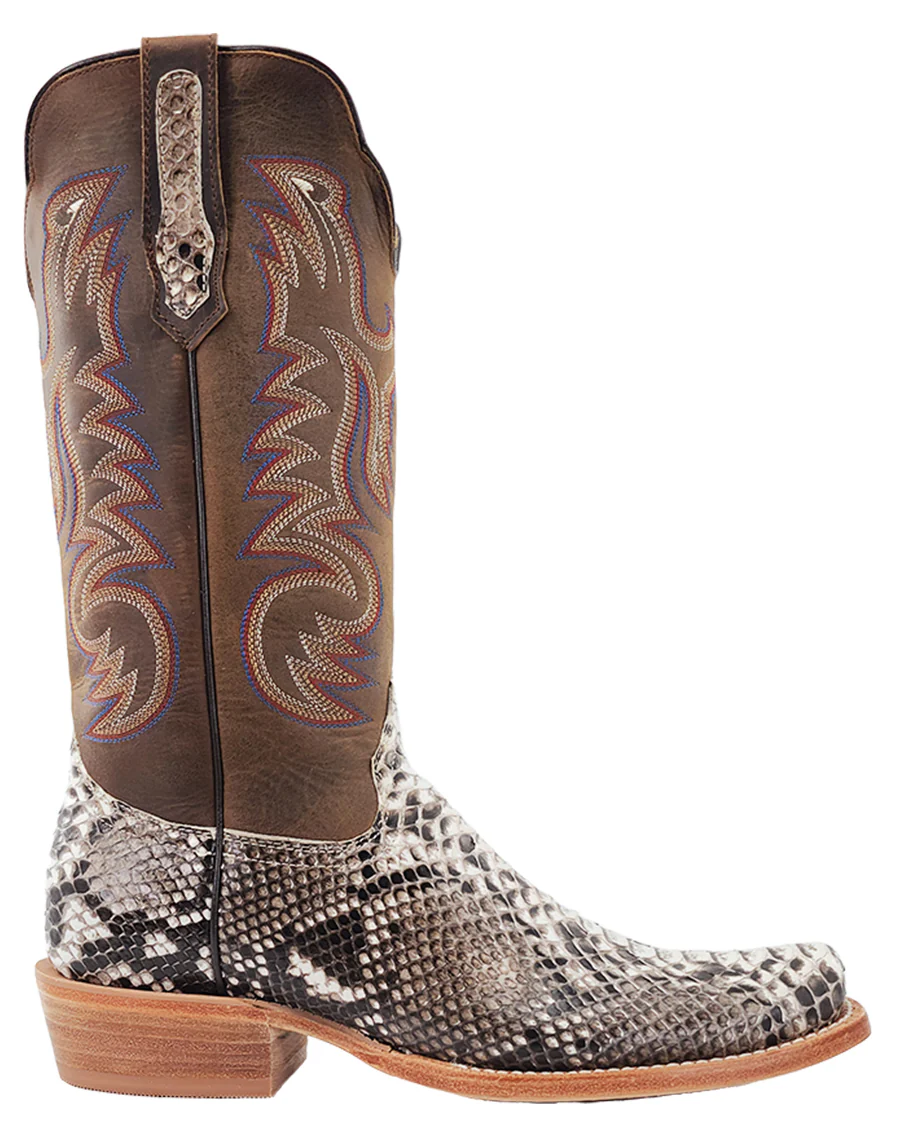 Men's Arizona Tan Exotic Western Boots - Image 2