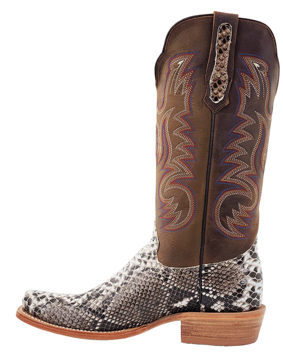 Men's Arizona Tan Exotic Western Boots - Image 3