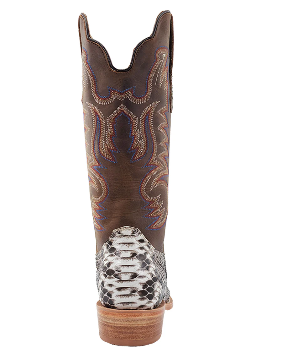 Men's Arizona Tan Exotic Western Boots - Image 5