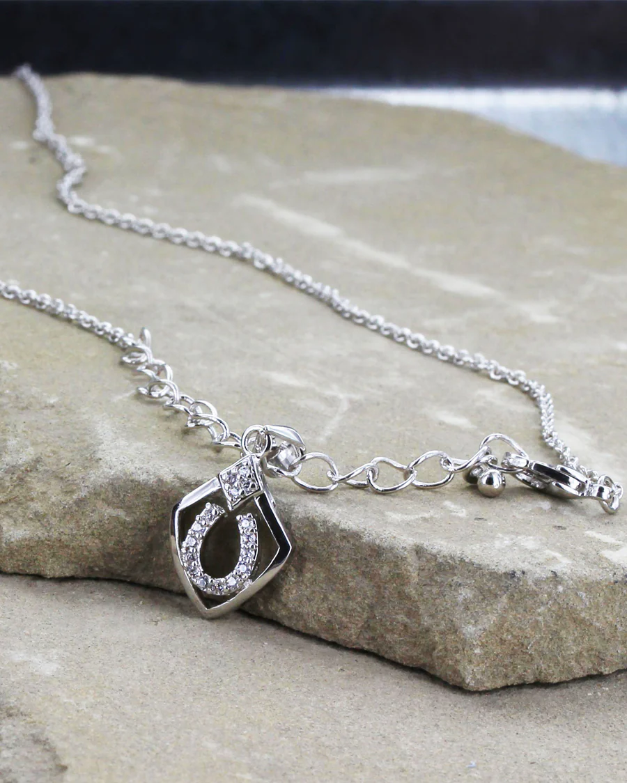 Shielded In Horseshoes Necklace - Image 3