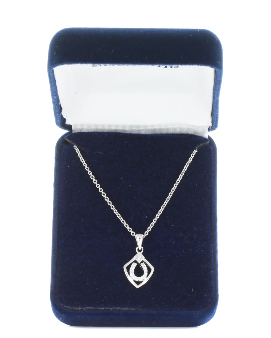 Shielded In Horseshoes Necklace - Image 4