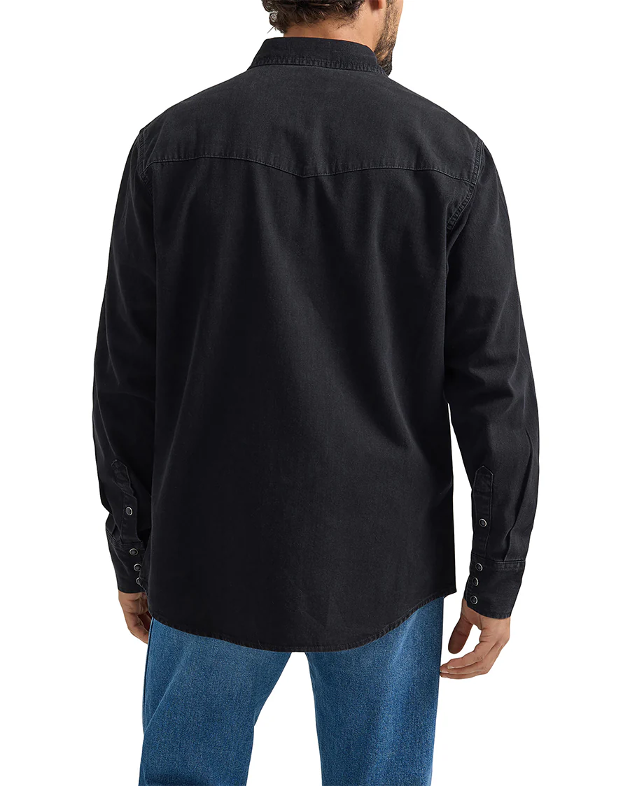 Men's Denim Long Sleeve Shirt - Image 5
