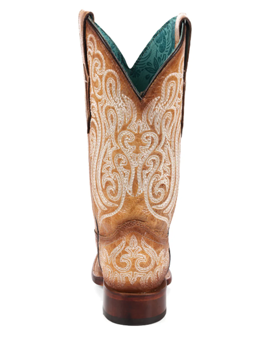 Women's Luminescent Embroidery Western Boots - Image 4