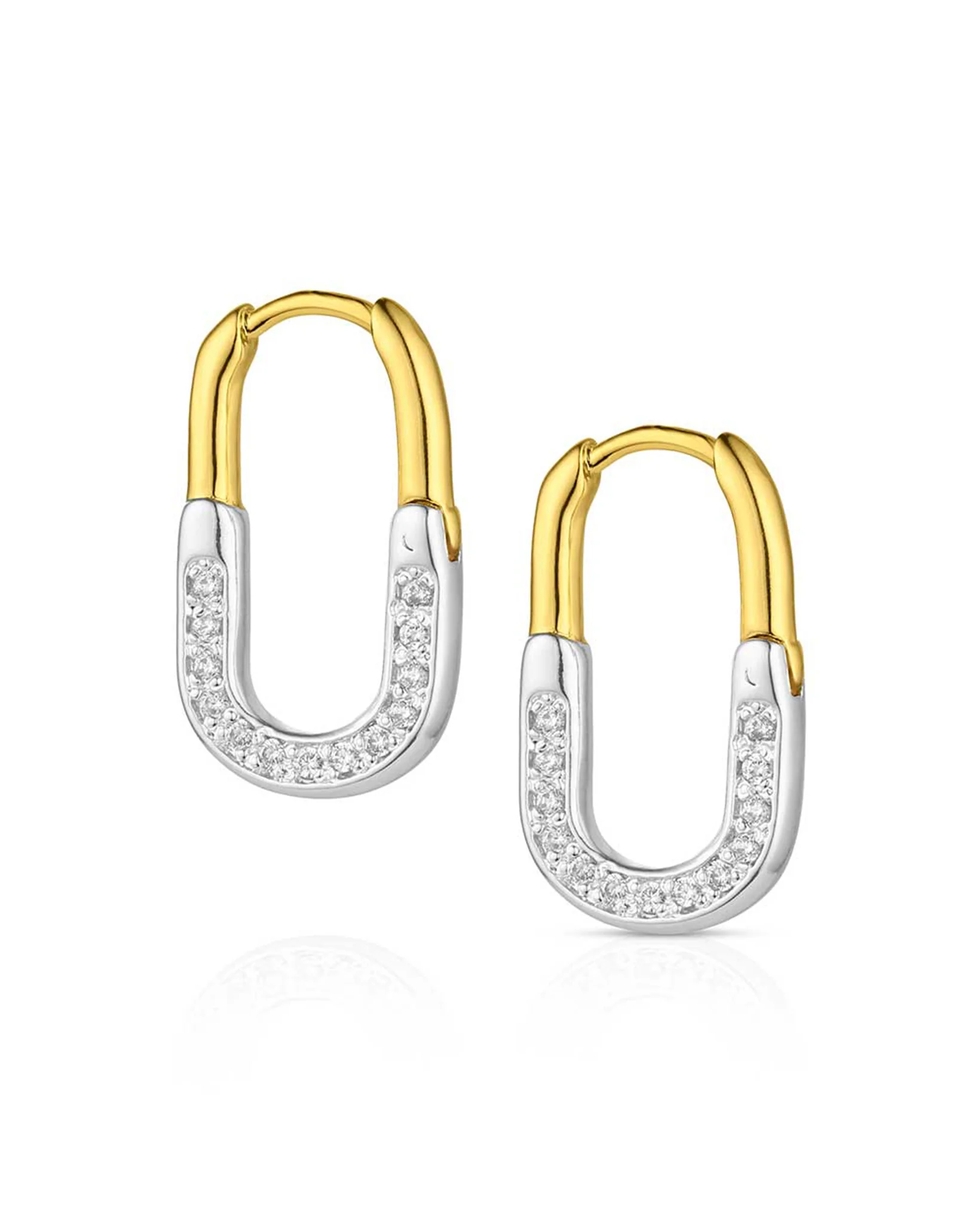 The Flats Hoop Earrings - Er6452 - Image 2