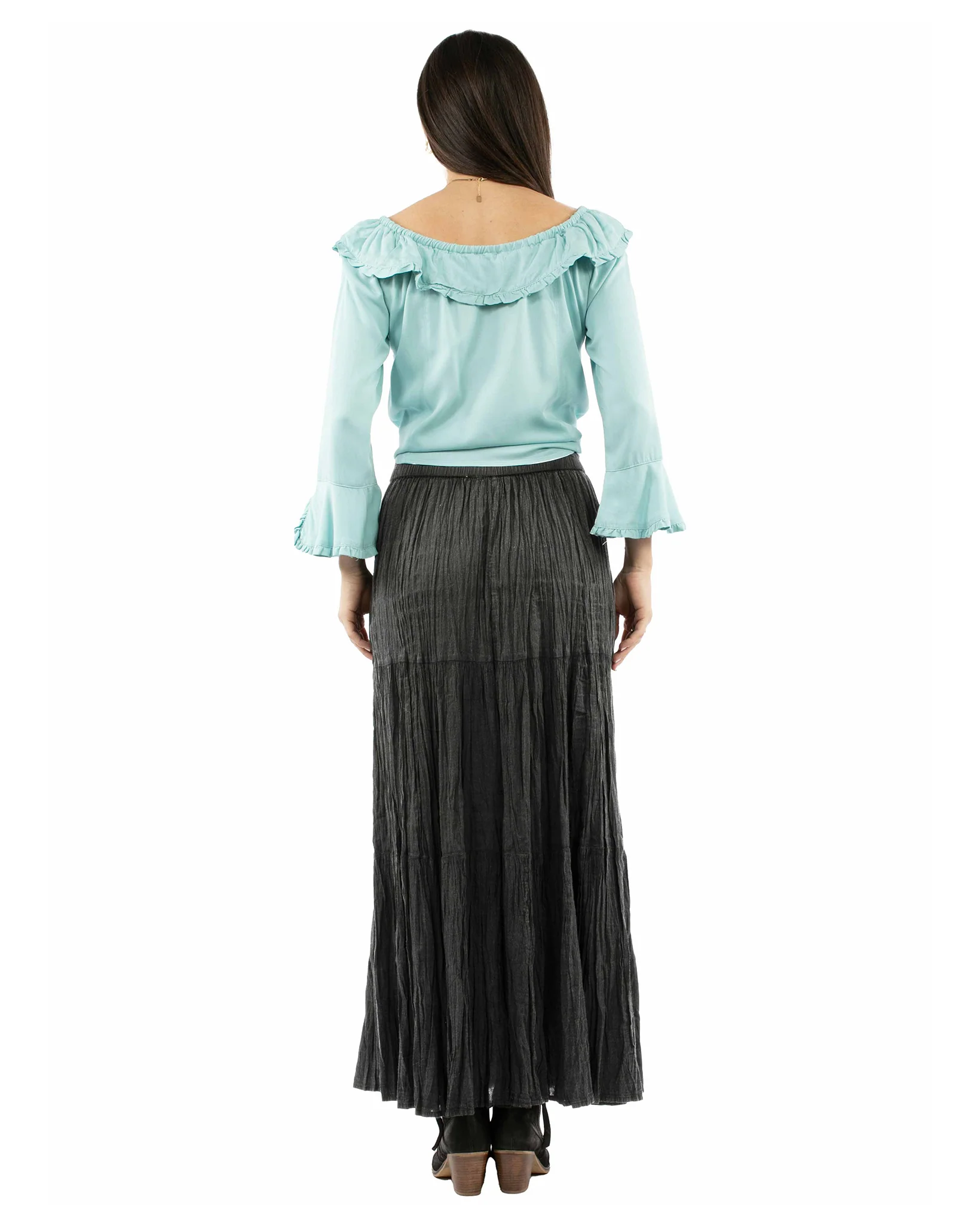 Tier Broomstick Skirt - Image 2