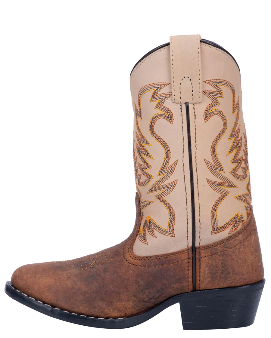 Toddlers' Buckeye Two Toned Western Boots - Image 3