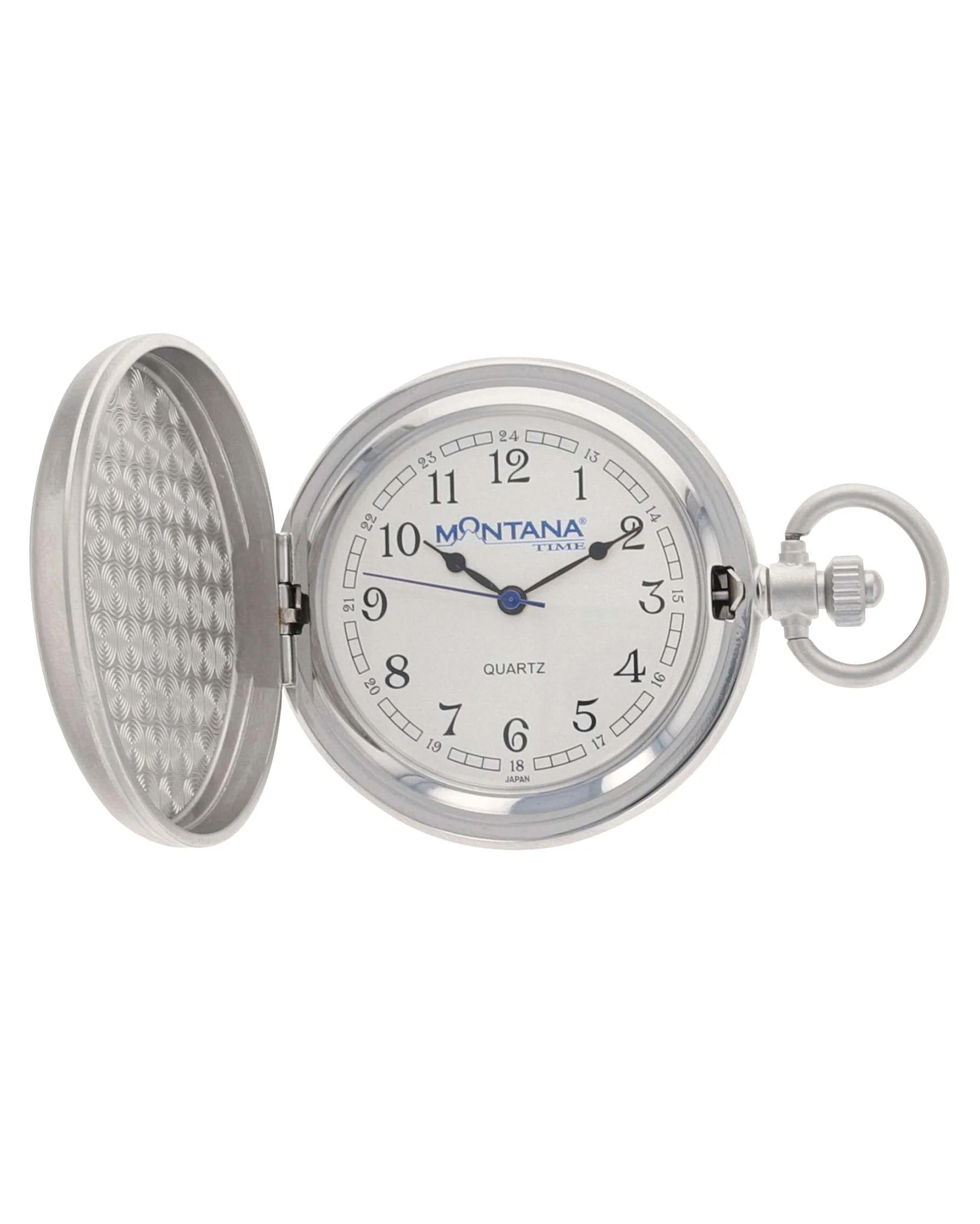 Engraved Silver Pocket Watch - Image 2