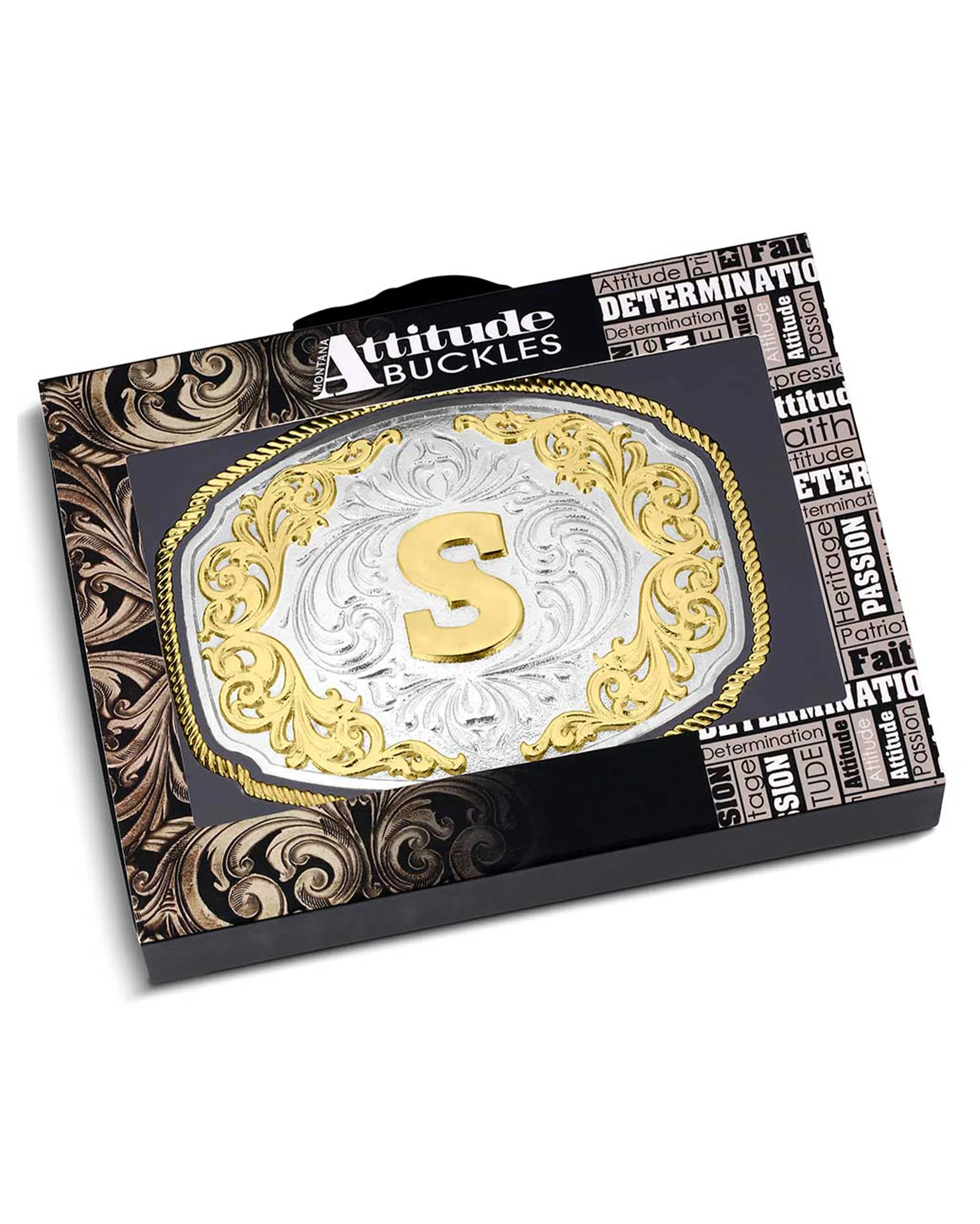 Western Initial "S" Buckle - Image 3