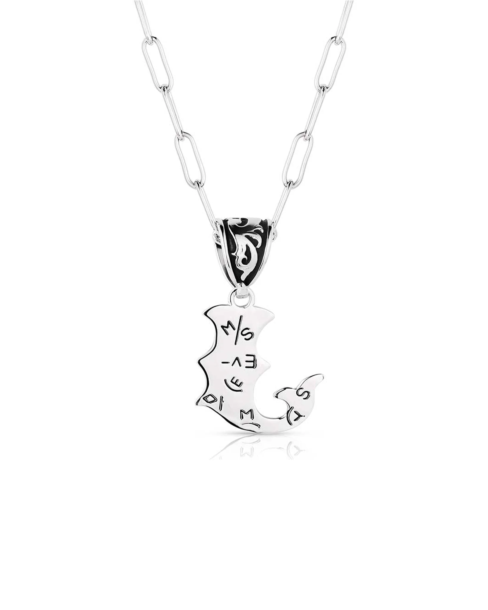 Western Initial J Necklace - Image 2