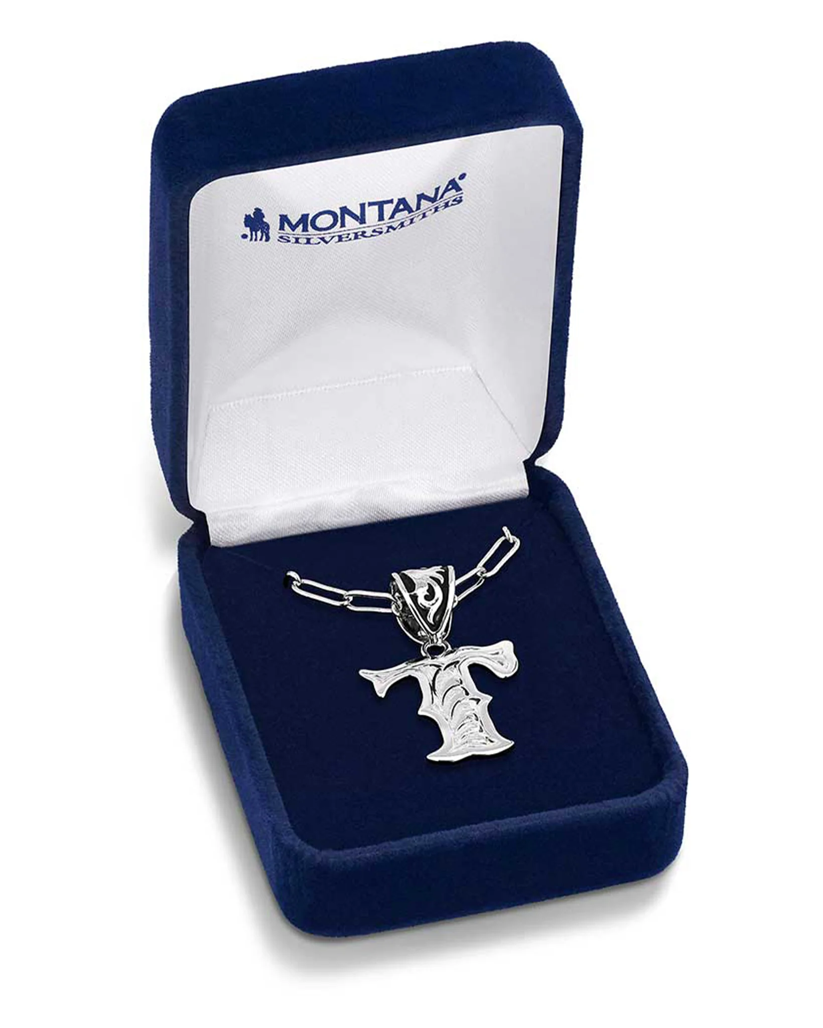 Western Initial T Necklace - Image 3