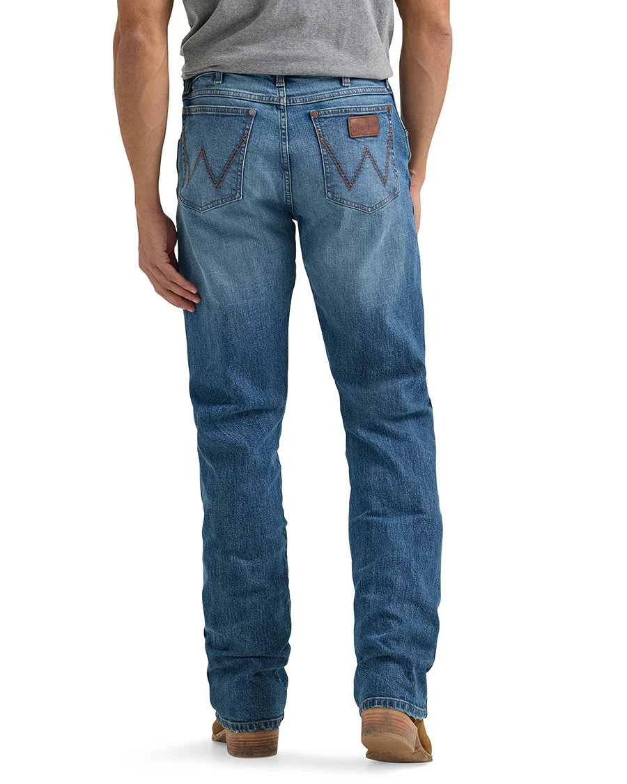 Men's Retro Slim Bootcut Jeans - Image 2