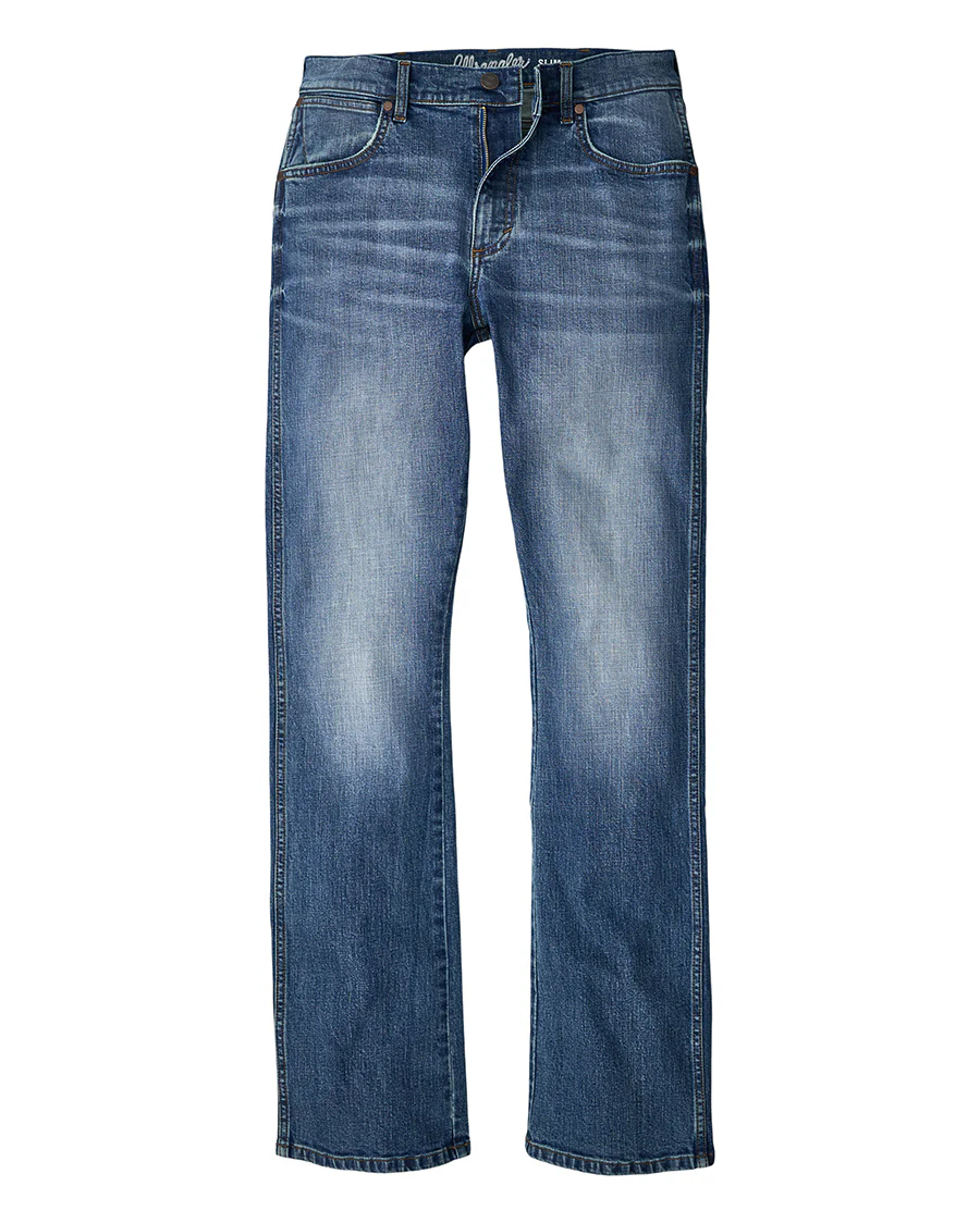 Men's Retro Slim Bootcut Jeans - Image 4