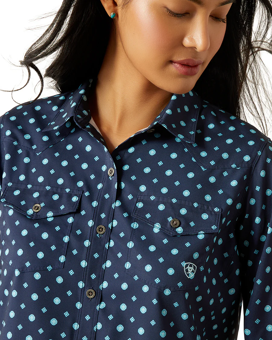 Women's Western Venttek Stretch Shirt - Image 4