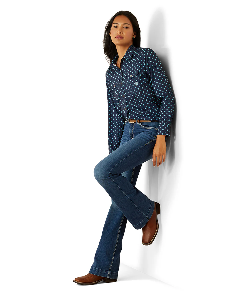 Women's Western Venttek Stretch Shirt - Image 6