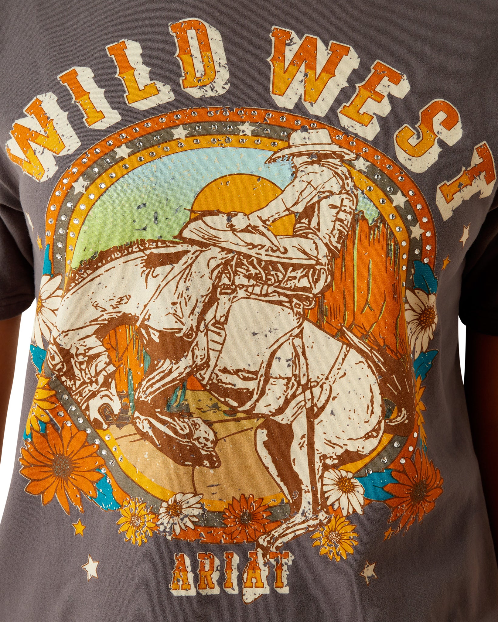 Women's Retro Rodeo T-Shirt - Image 3