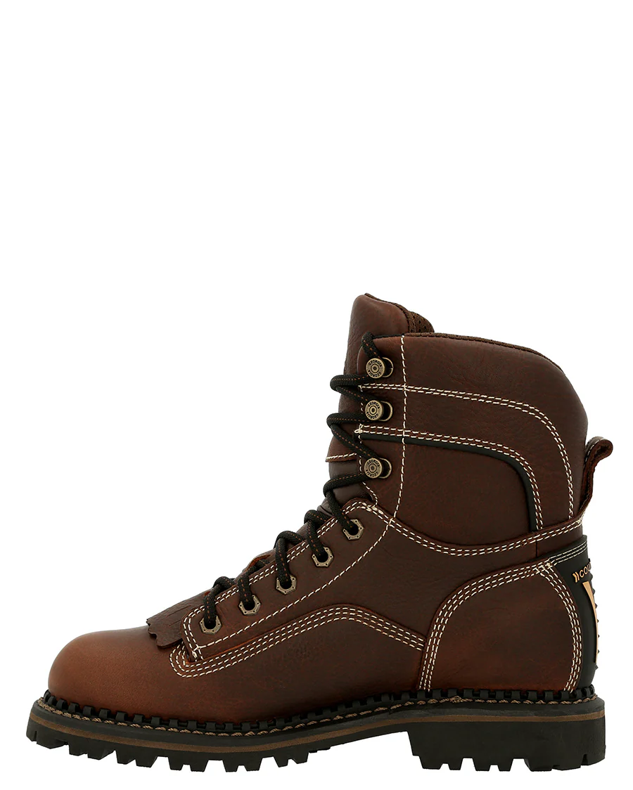 Women's AMP LT Logger Waterproof Low Heel Work Boots - Image 2