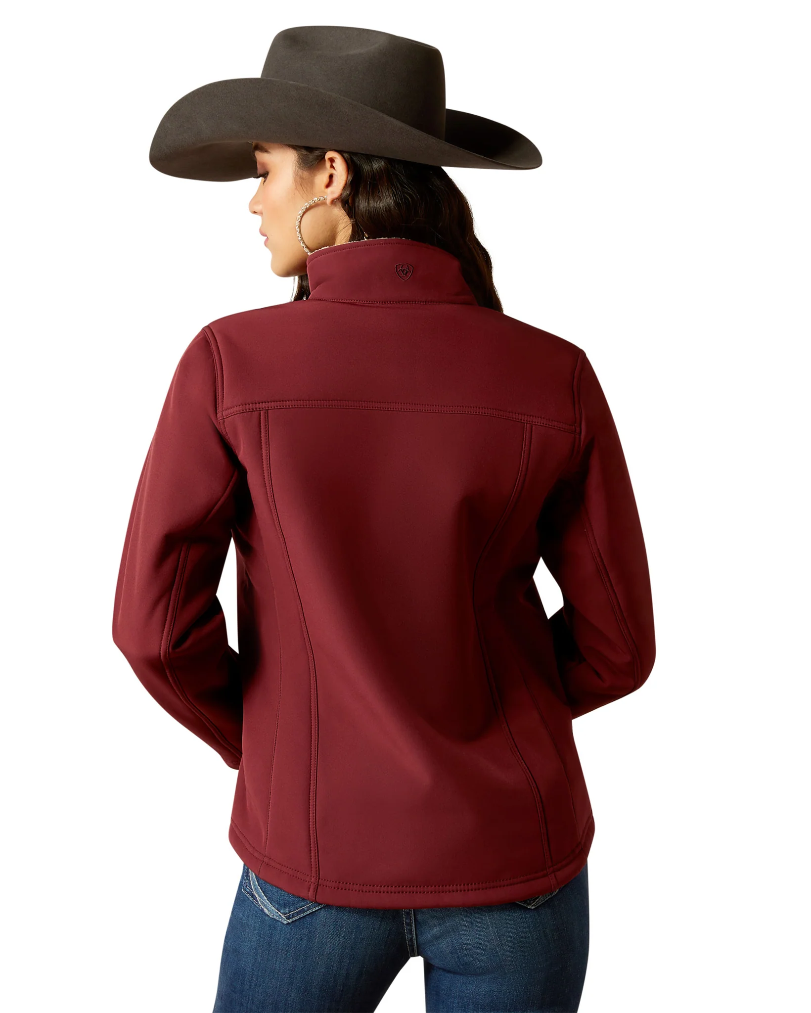 Women's Berber Back Softshell Jacket - Image 2