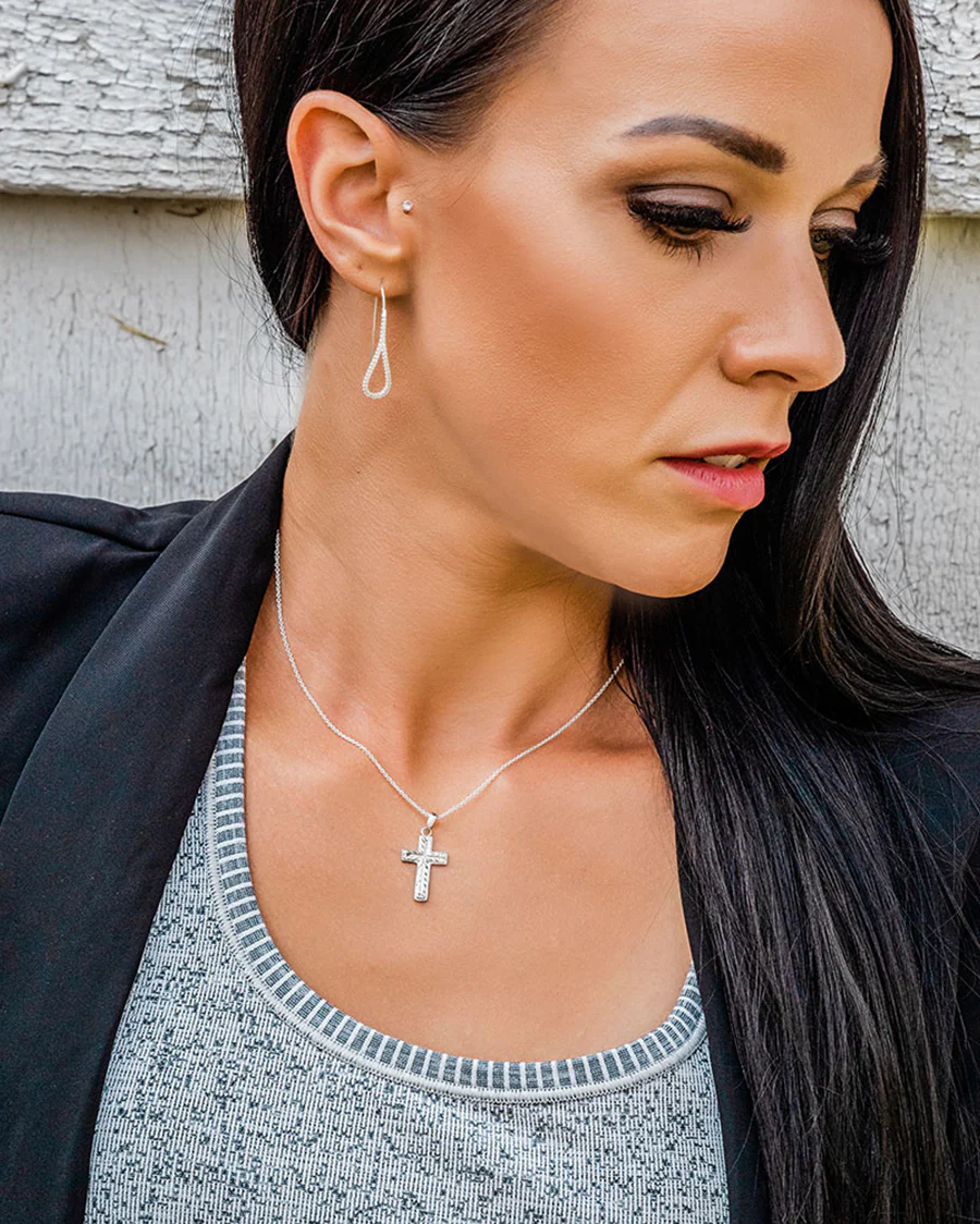 Women's Captured in Faith Cross Necklace - Image 2