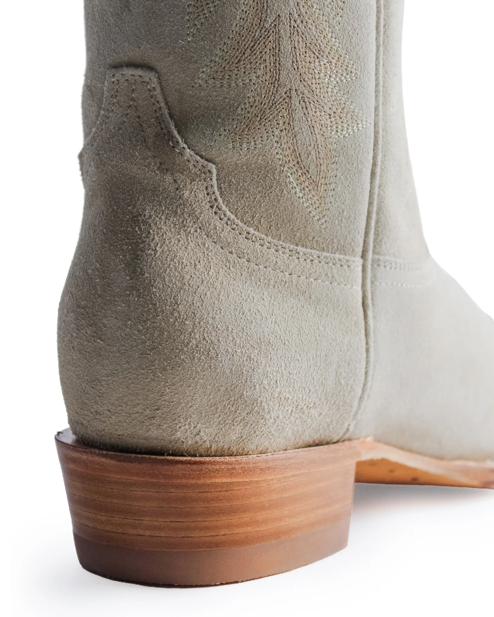 Women's Creme Brulee Suede Vamp And 13" Shaft Western Boots - 12-021-6105-0207 Ta - Image 9