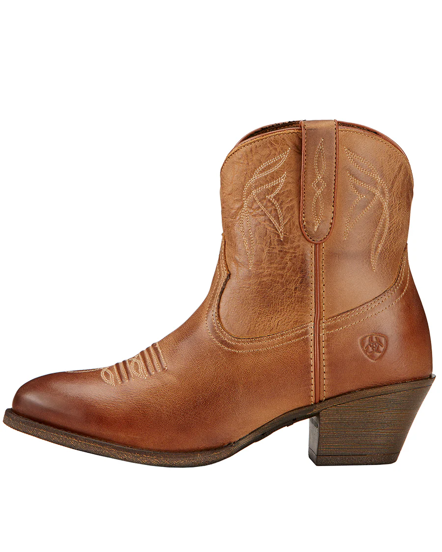Womens Darlin Ankle Boots - Burnt Sugar - Image 4