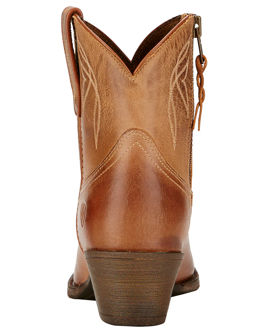 Womens Darlin Ankle Boots - Burnt Sugar - Image 5