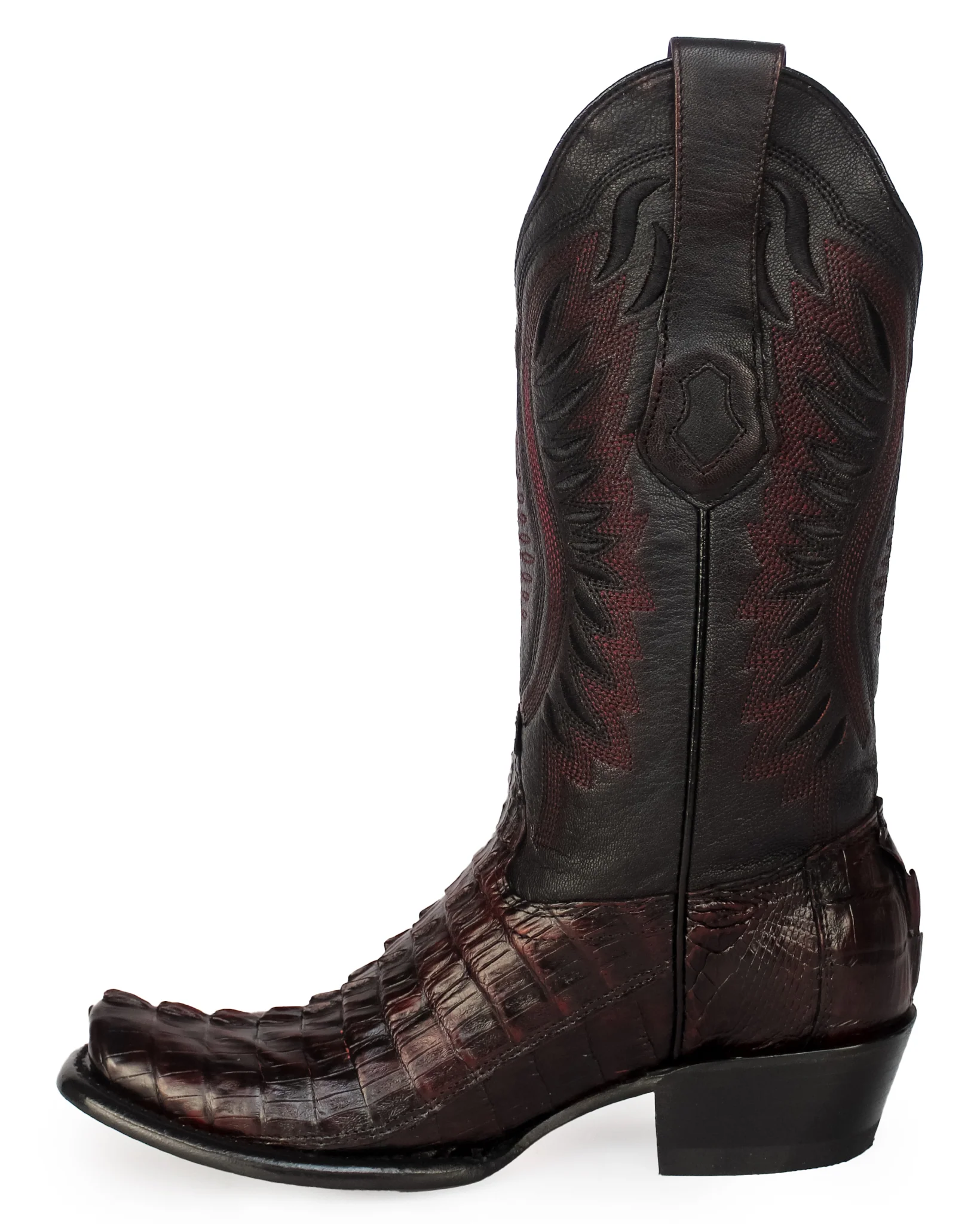 Women's Dubai Toe Caiman Tail Western Boots - 39N0118 - Image 4