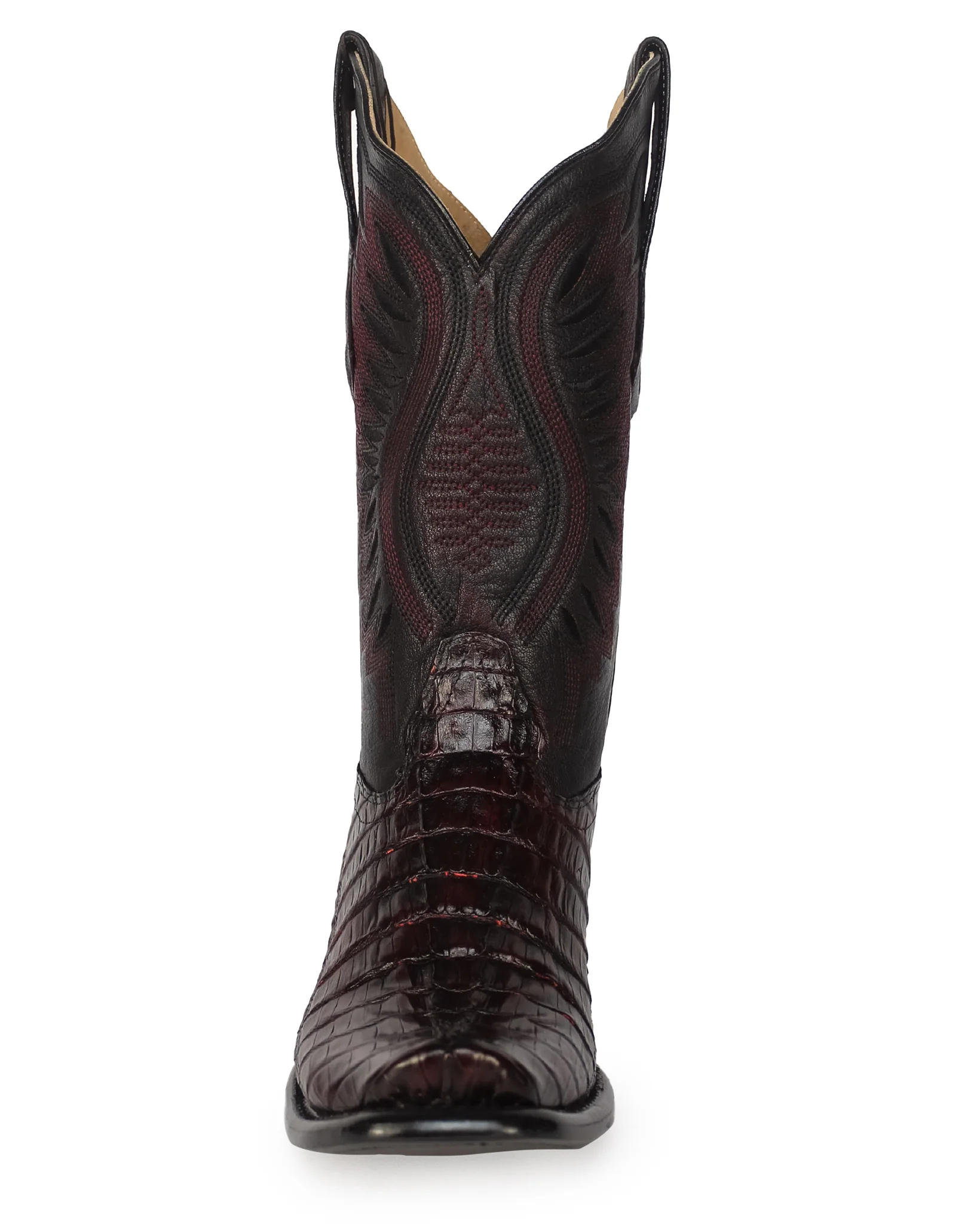 Women's Dubai Toe Caiman Tail Western Boots - 39N0118 - Image 5