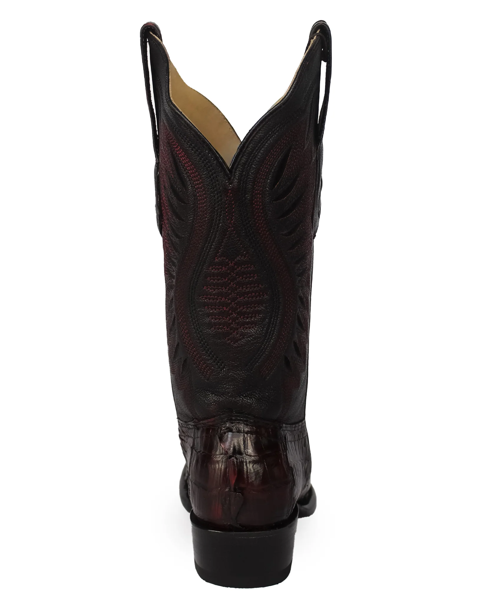 Women's Dubai Toe Caiman Tail Western Boots - 39N0118 - Image 6