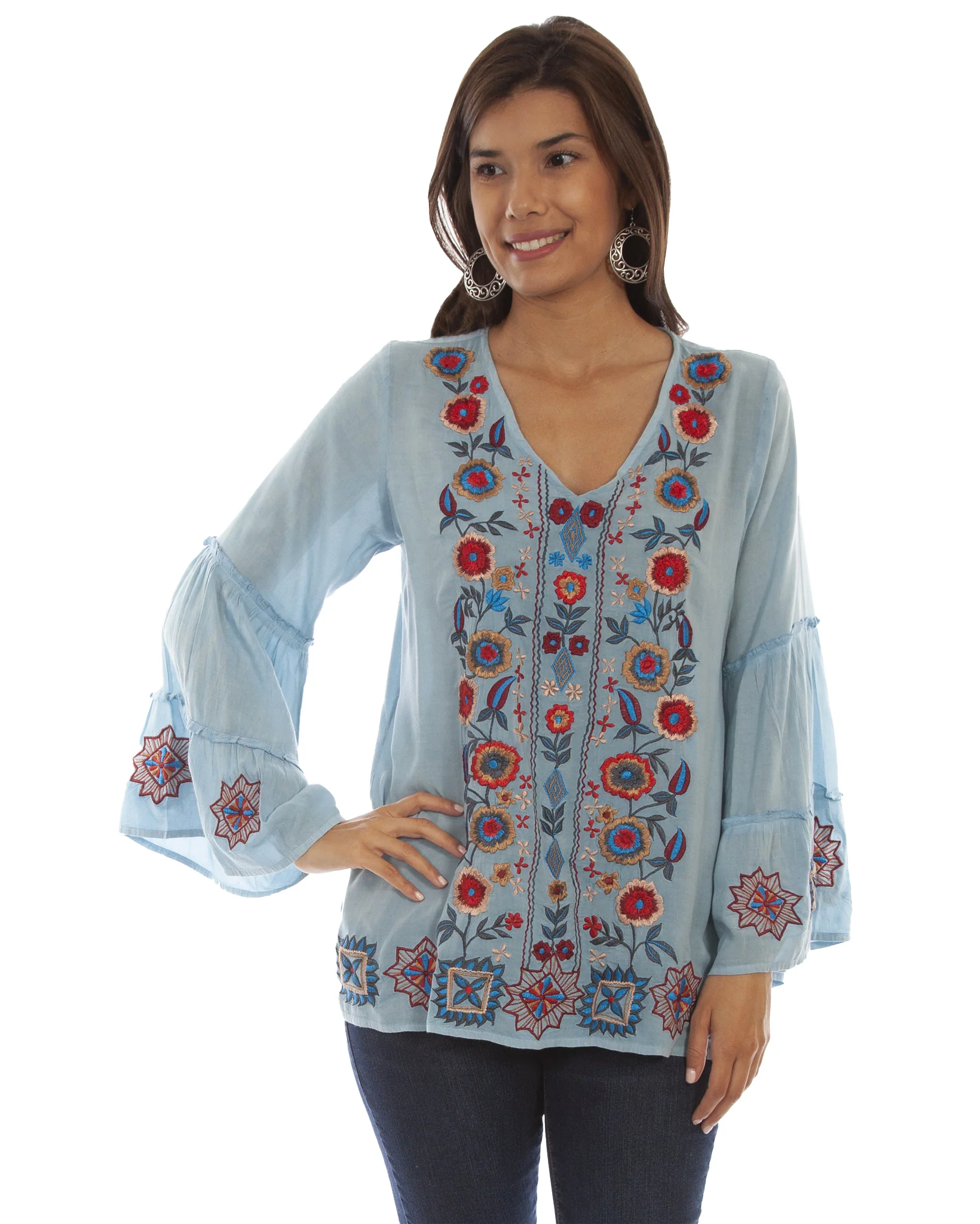 Women's Embroidered Blouse