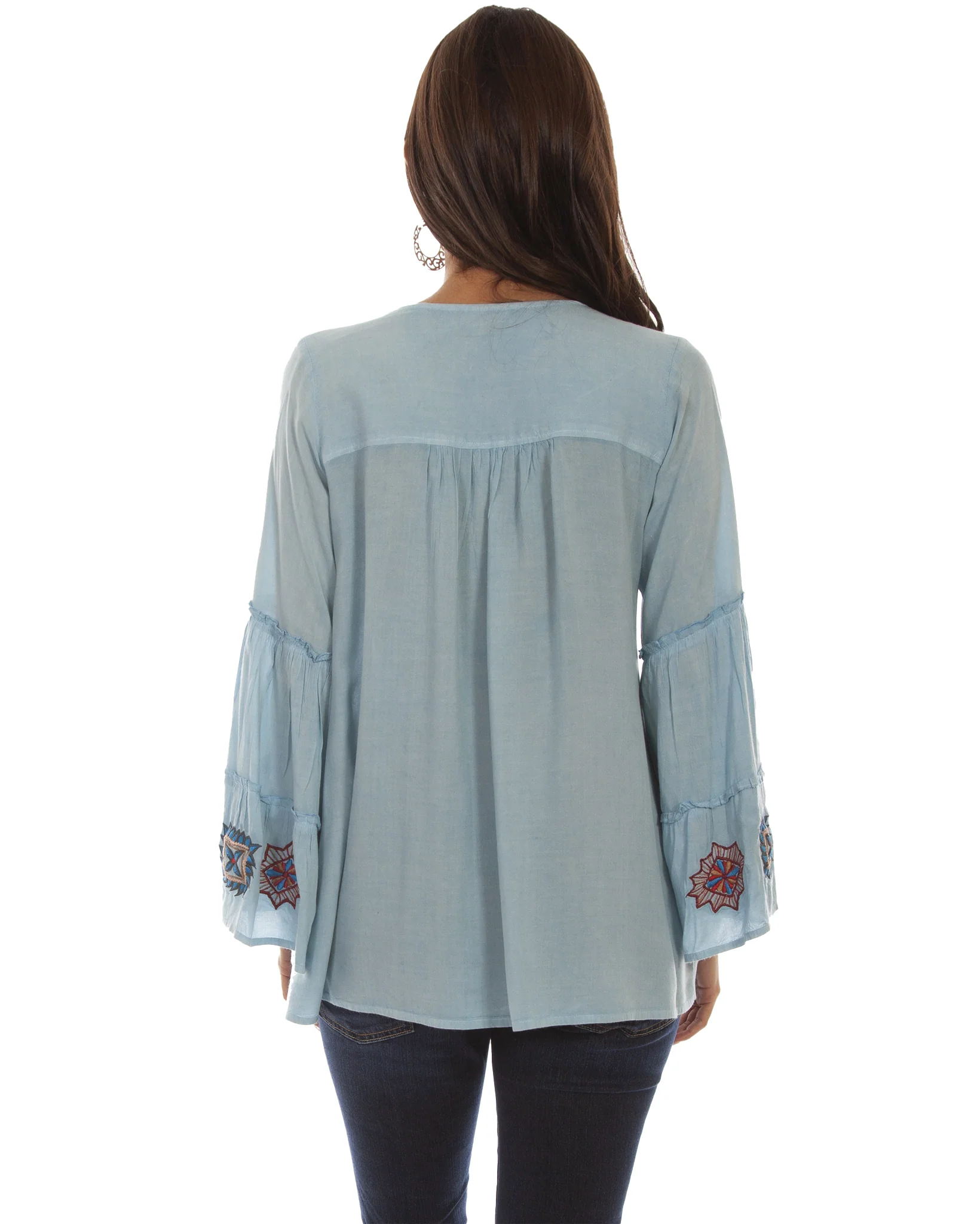 Women's Embroidered Blouse - Image 2