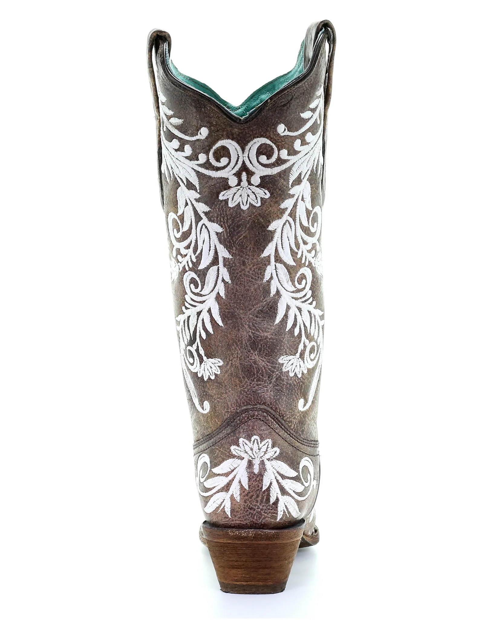 Women's Floral Embroidery Glow in the Dark Western Boots - Image 6