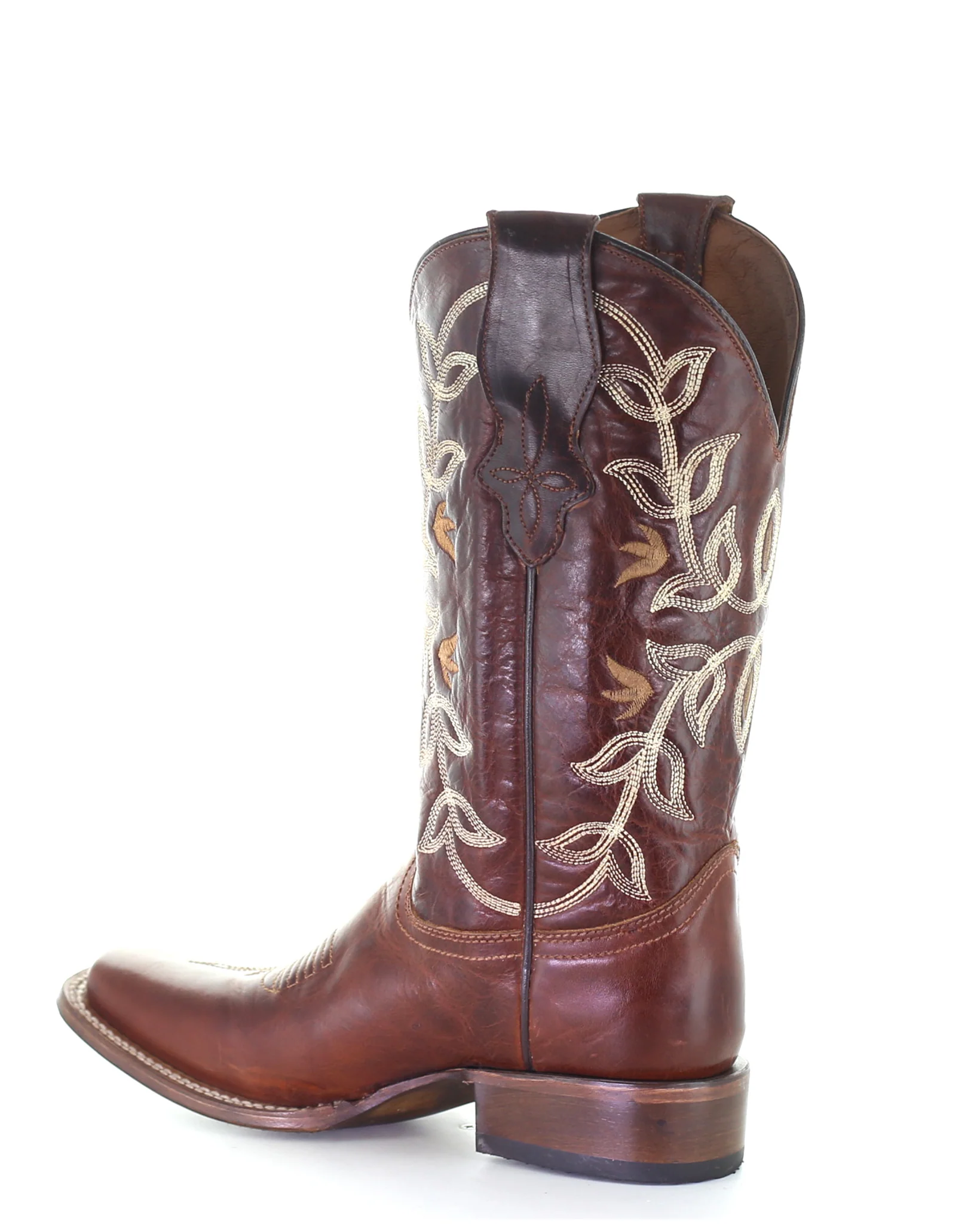 Women's Circle G Floral Embroidery Western Boots - Image 6