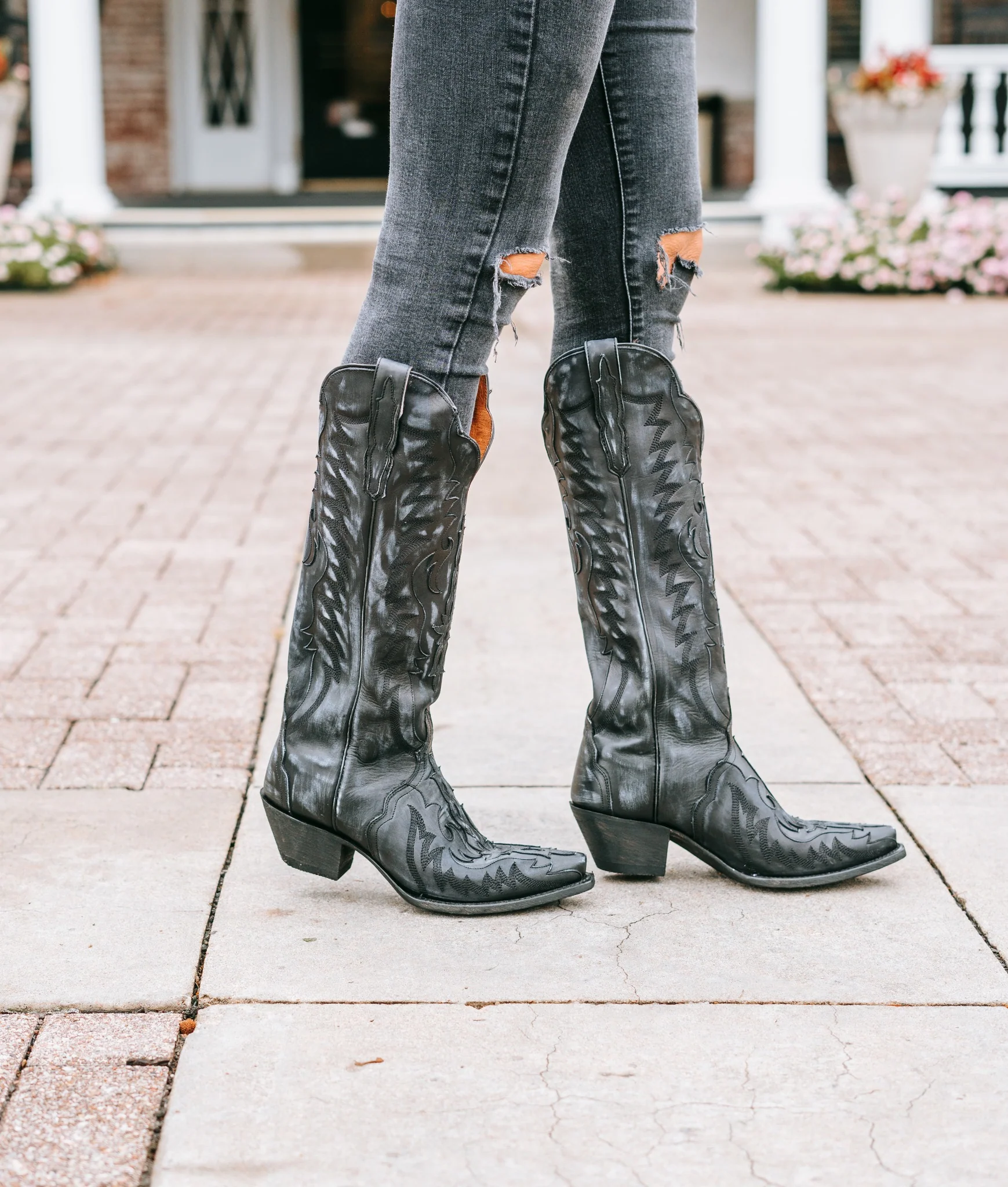 Women's Hallie Tall Western Boots - Image 8