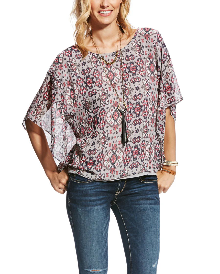 Women's Jessa Aztec Blouse