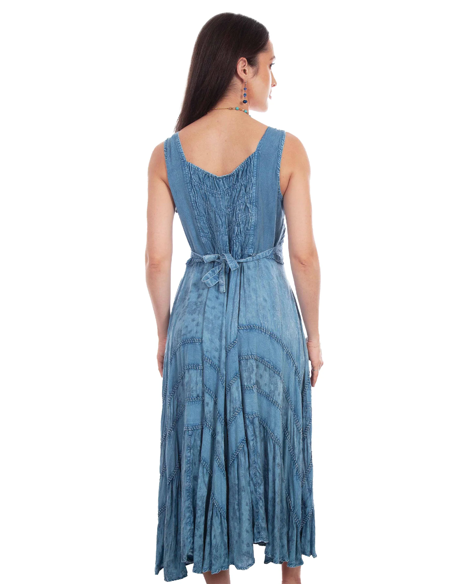 Women's Lace Front Dress - Image 2