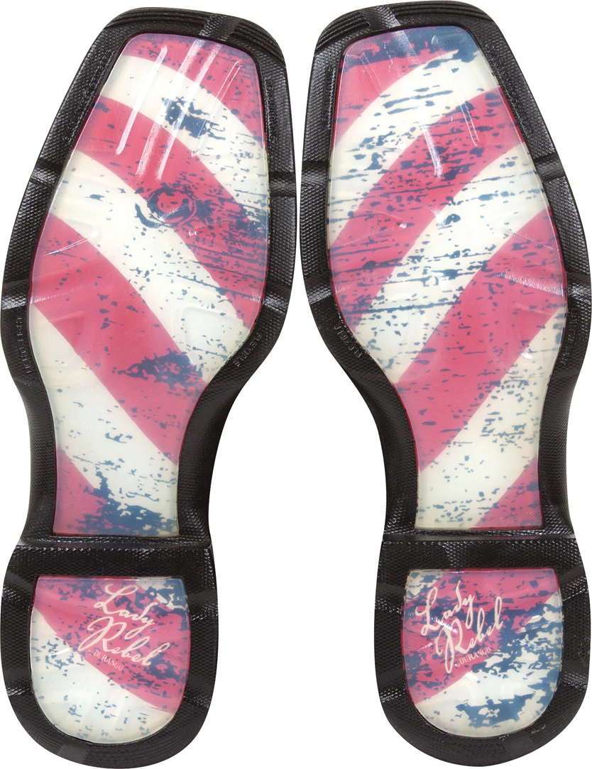Women's Lady Rebel Patriotic Boots - Image 7