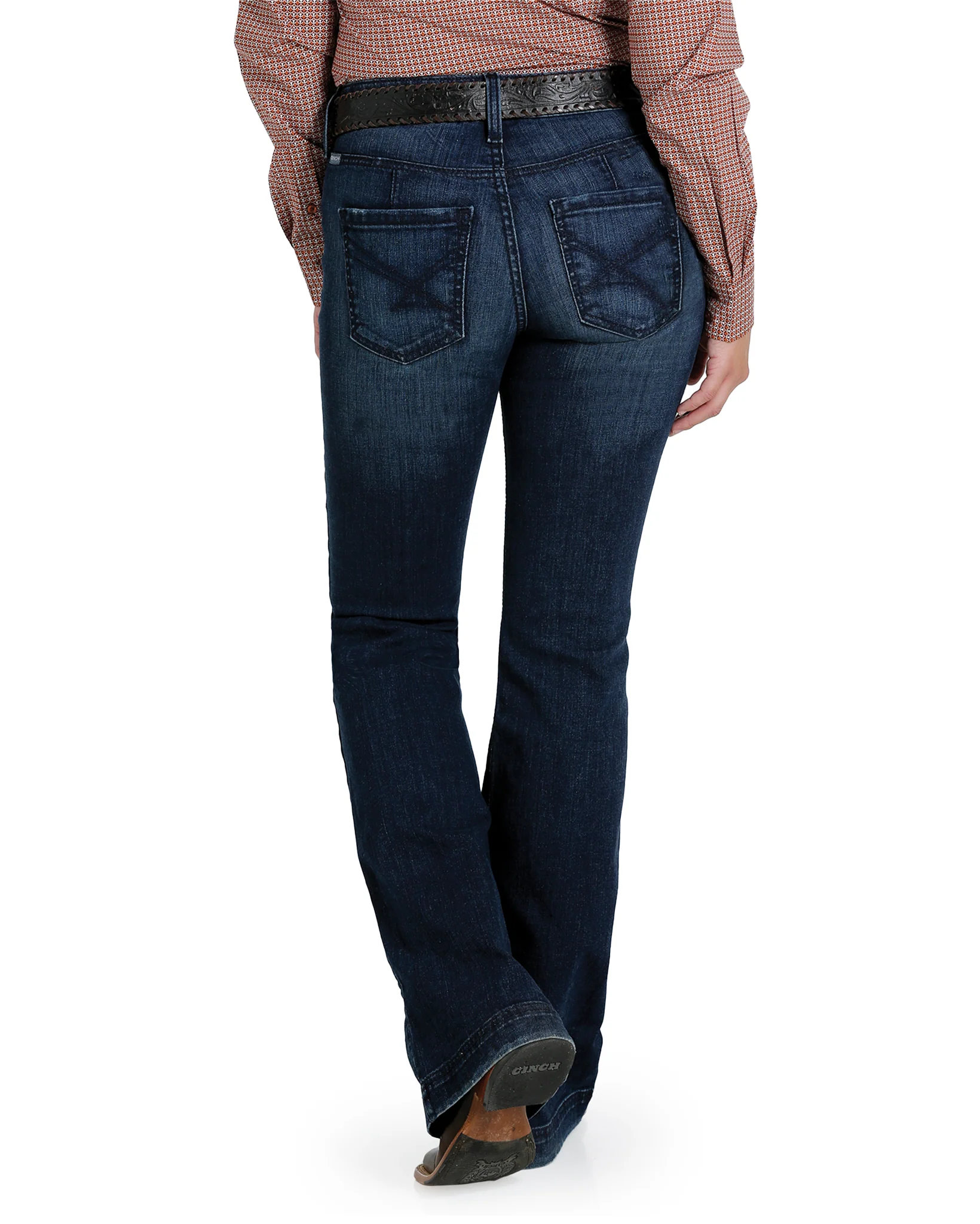 Women's Lynden Moderate Rise Slim Fit Denim Trouser Jeans - Mj81454080 - Image 3