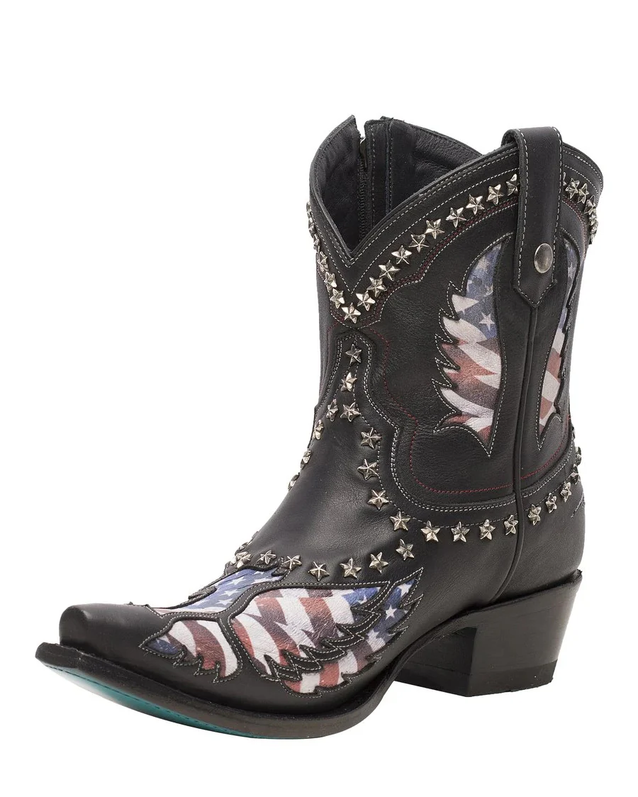 Women's Old Glory Booties - Image 7