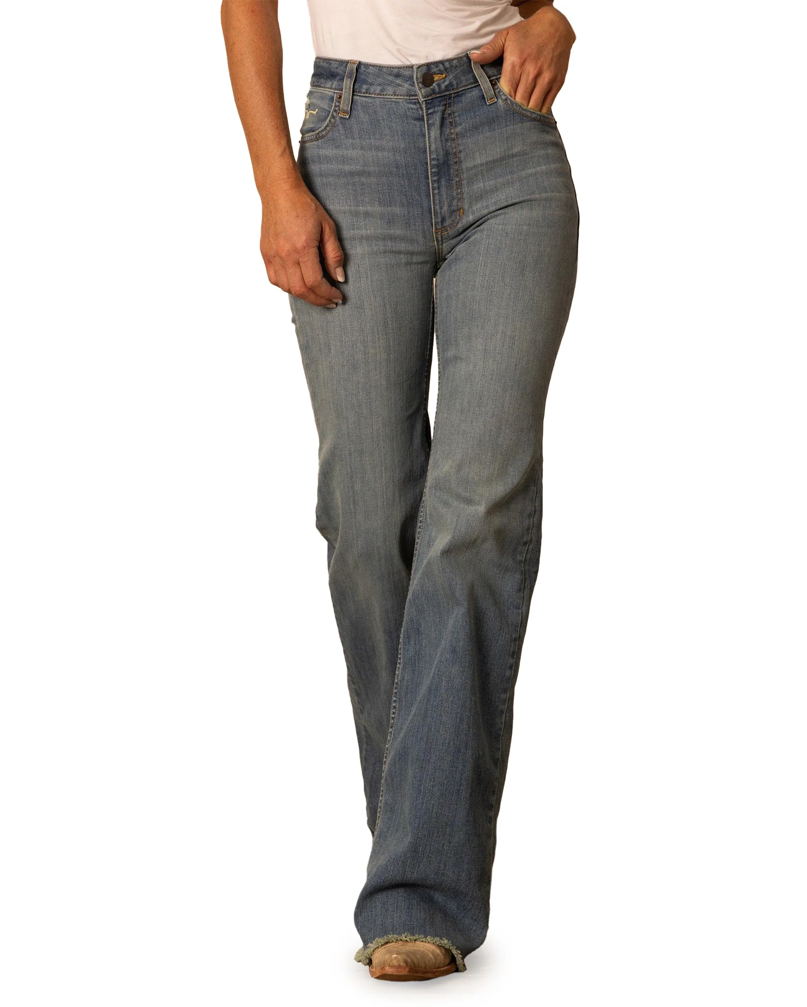 Women's Olivia High Rise Wide Leg Jeans
