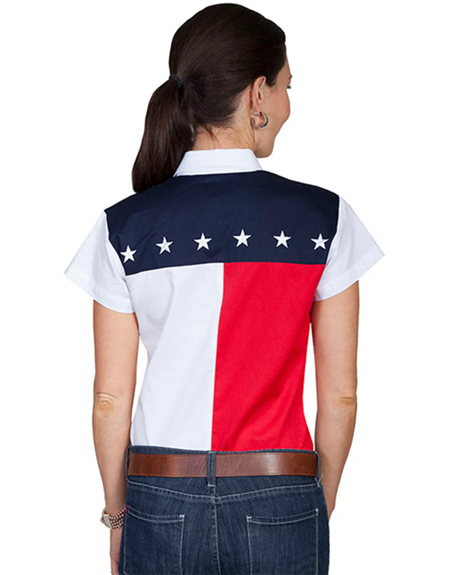 Women's Patriot Block Shirt - Image 2