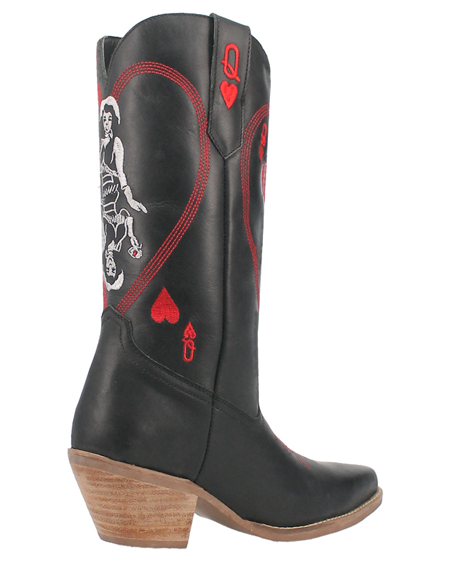 Women's Queen A Hearts Western Boots - Image 4