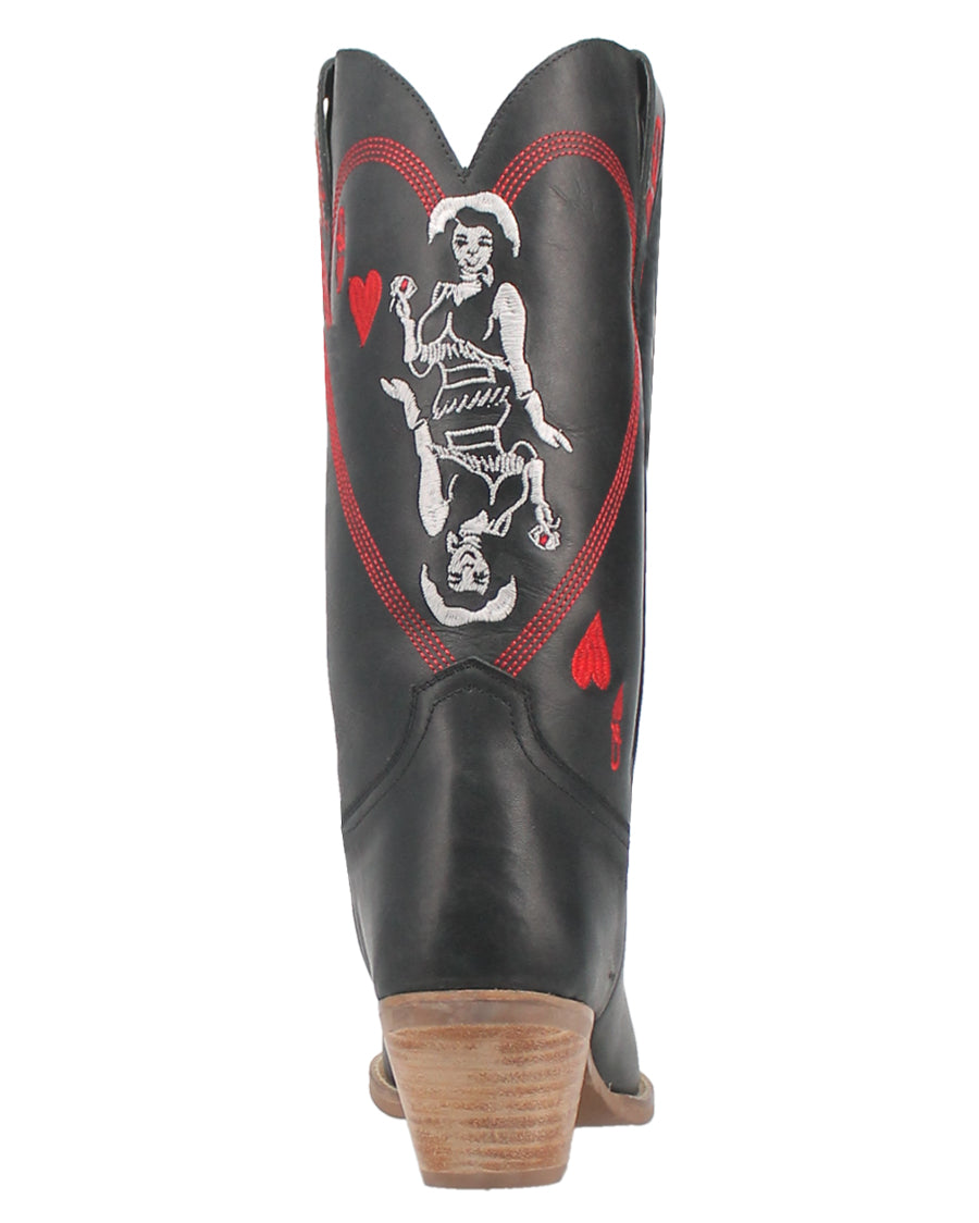 Women's Queen A Hearts Western Boots - Image 7