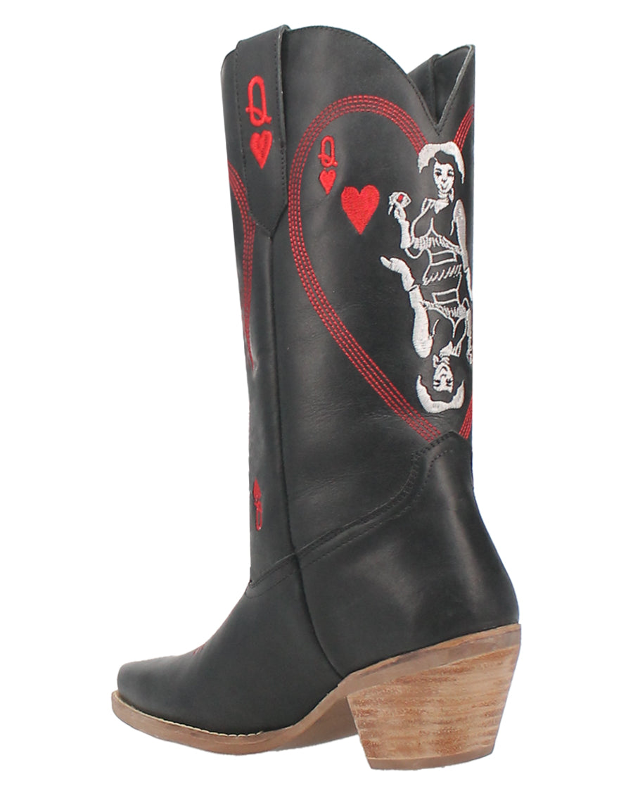 Women's Queen A Hearts Western Boots - Image 8