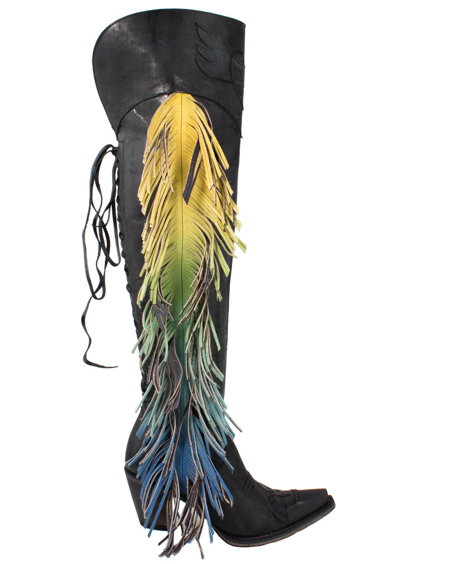 Women's Spirit Animal Knee High Boots - Image 4
