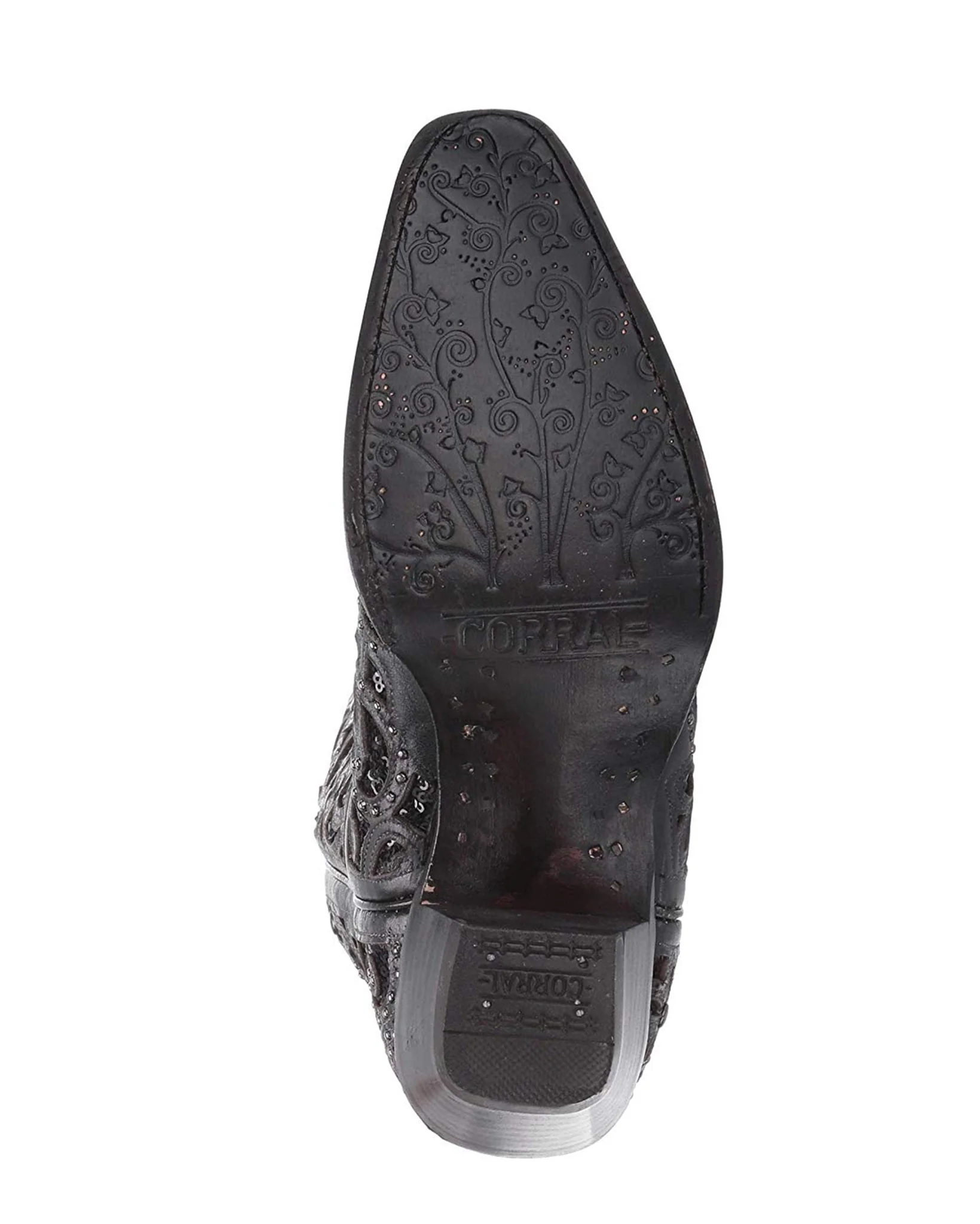 Women's Studs and Embroidery Western Boots - Image 7